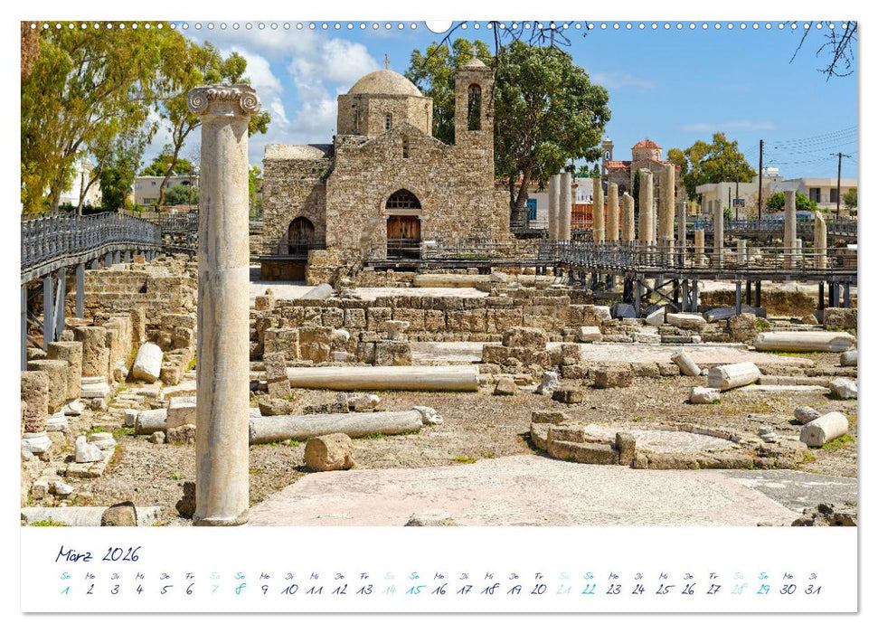 Zauberhaftes Zypern (CALVENDO Premium Wandkalender 2026)
