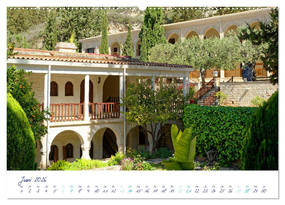 Zauberhaftes Zypern (CALVENDO Premium Wandkalender 2026)