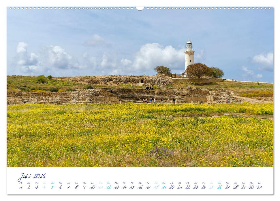 Zauberhaftes Zypern (CALVENDO Premium Wandkalender 2026)