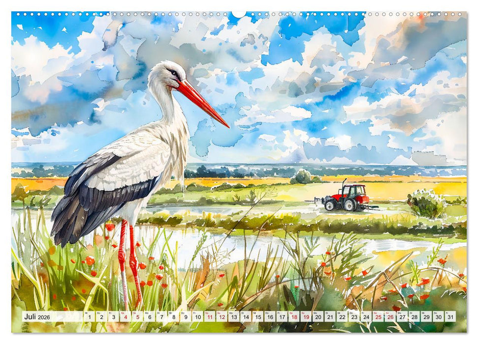 Havelland Flair - Immer in Flussnähe (CALVENDO Premium Wandkalender 2026)