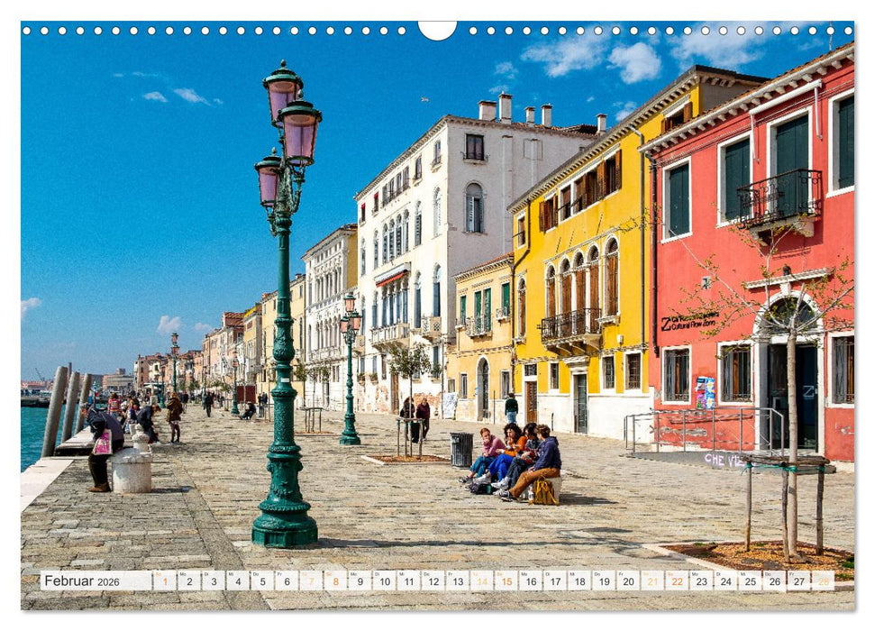 ItalienReise Venedig Chioggia Comacchio (CALVENDO Wandkalender 2026)