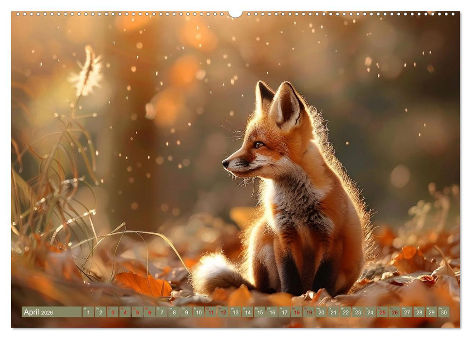 Die wilden Hunde (CALVENDO Wandkalender 2026)