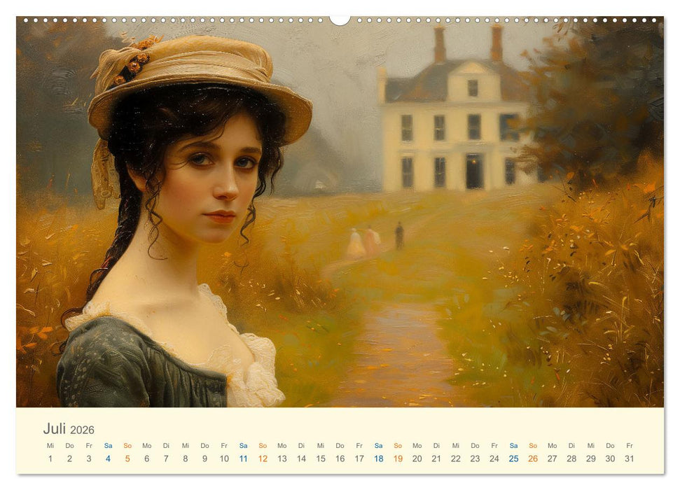 Helden der Weltliteratur (CALVENDO Premium Wandkalender 2026)