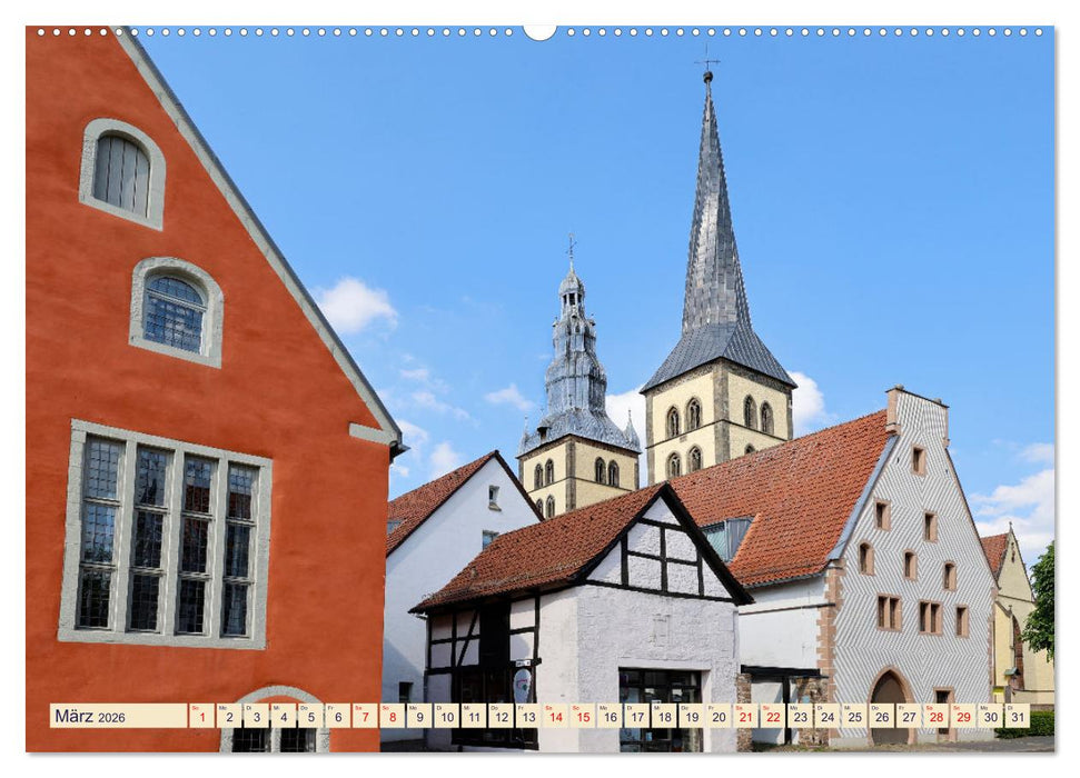 LEMGO - Weserrenaissance und Fachwerkromantik (CALVENDO Premium Wandkalender 2026)