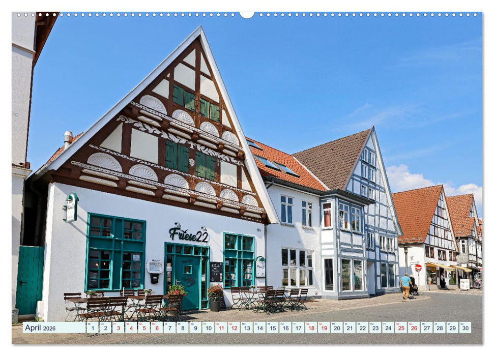 LEMGO - Weserrenaissance und Fachwerkromantik (CALVENDO Premium Wandkalender 2026)