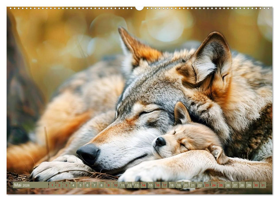 Die wilden Hunde (CALVENDO Premium Wandkalender 2026)