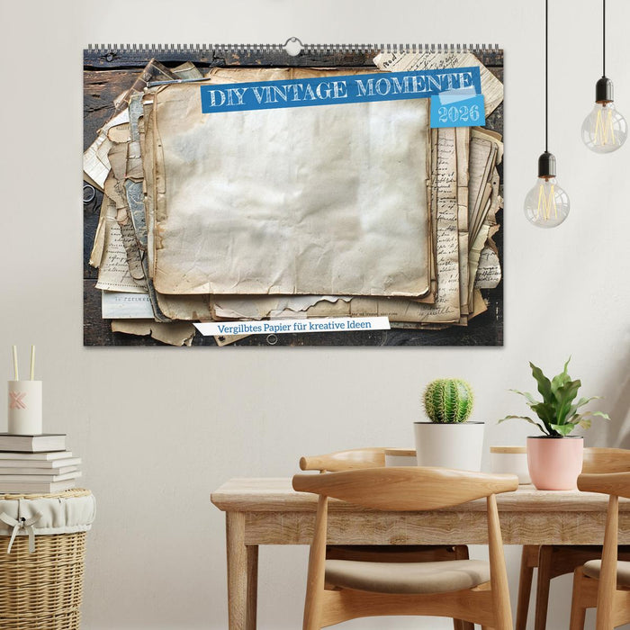 DIY Vintage Momente (CALVENDO Wandkalender 2026)
