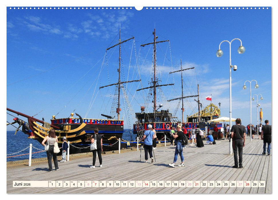 Die polnische Ostsee (CALVENDO Wandkalender 2026)