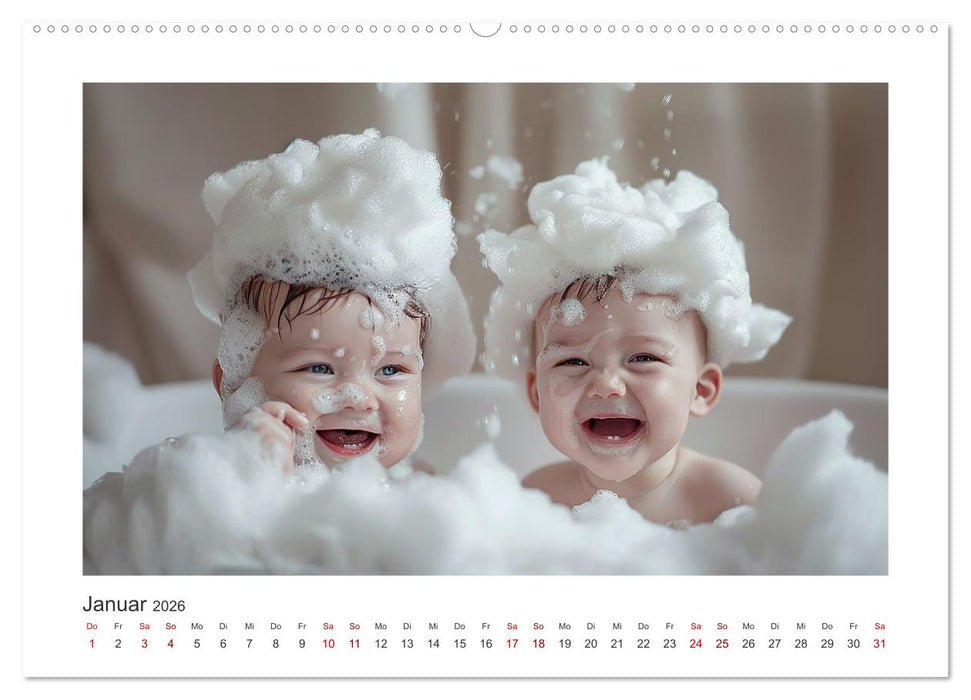 Unsere süßen Knirpse (CALVENDO Wandkalender 2026)