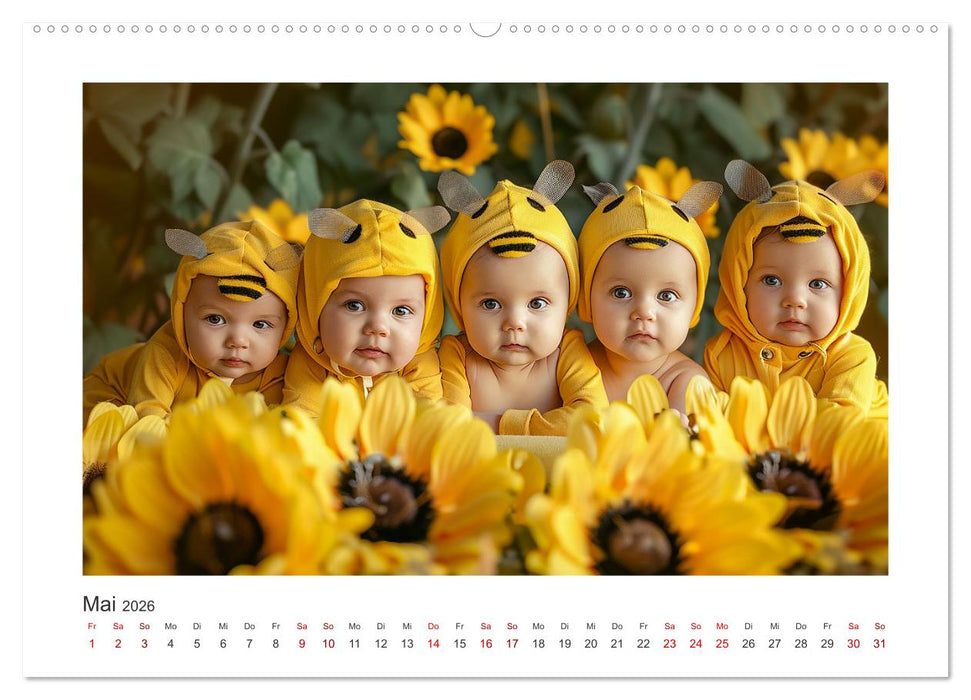 Unsere süßen Knirpse (CALVENDO Wandkalender 2026)