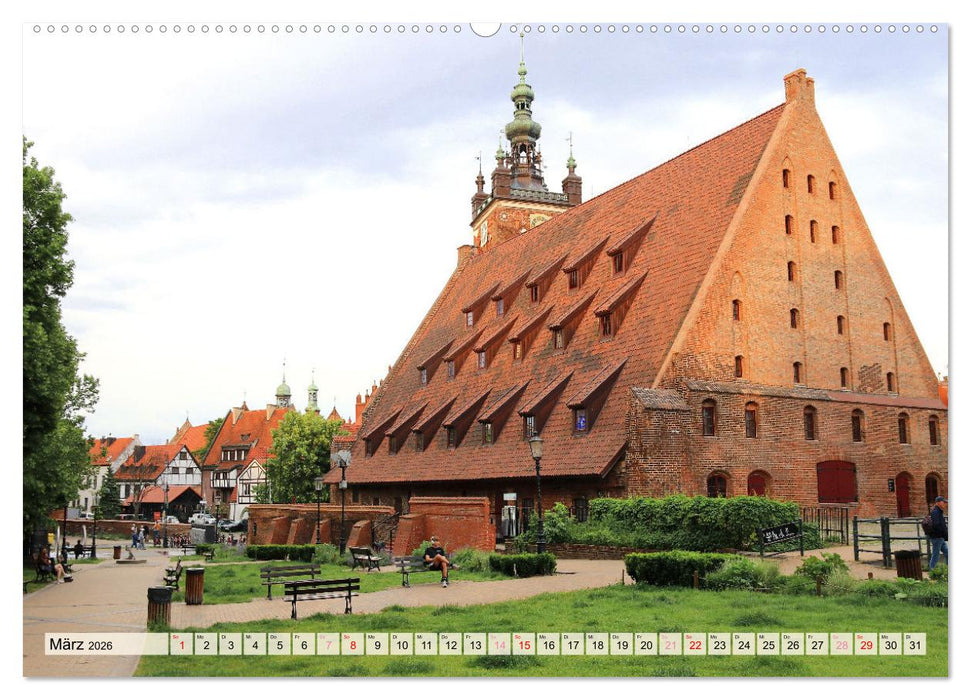 Danzig - Eine Perle Polens (CALVENDO Wandkalender 2026)