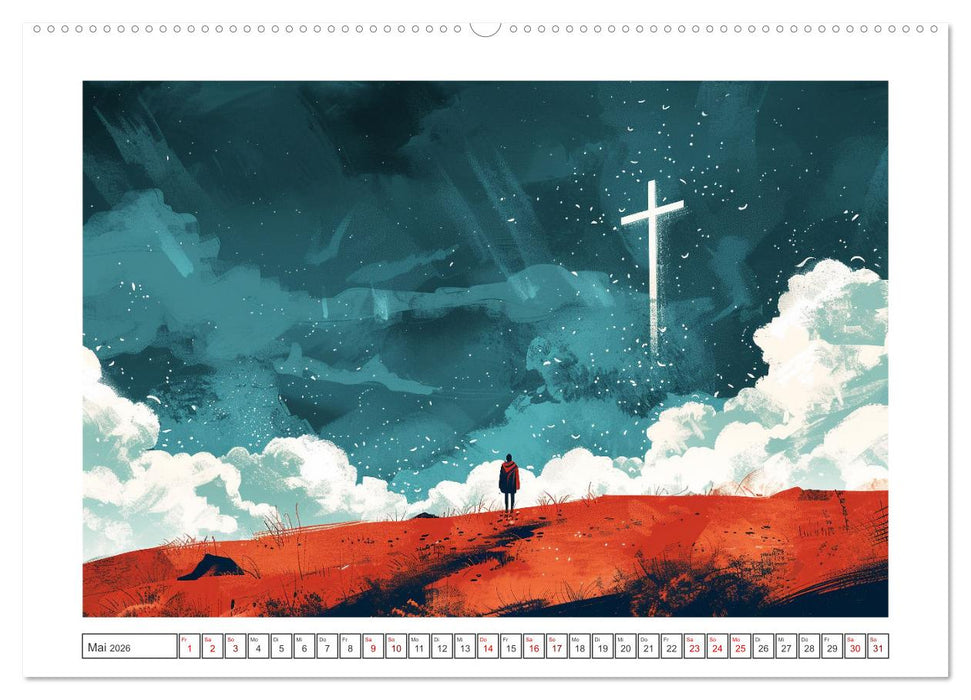 Fühle dich inspiriert und begleitet (CALVENDO Wandkalender 2026)