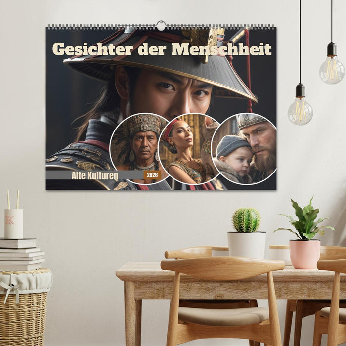 Gesichter der Menschheit (CALVENDO Wandkalender 2026)