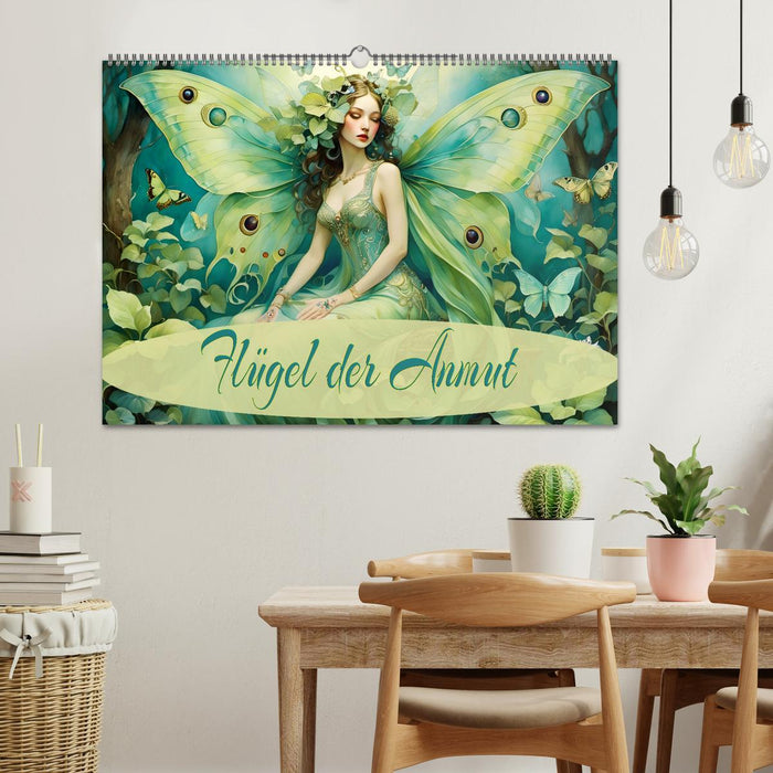 Flügel der Anmut (CALVENDO Wandkalender 2026)