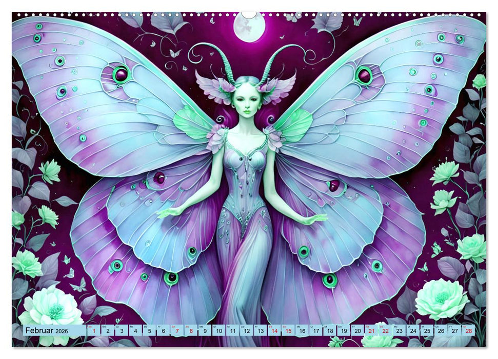 Flügel der Anmut (CALVENDO Wandkalender 2026)