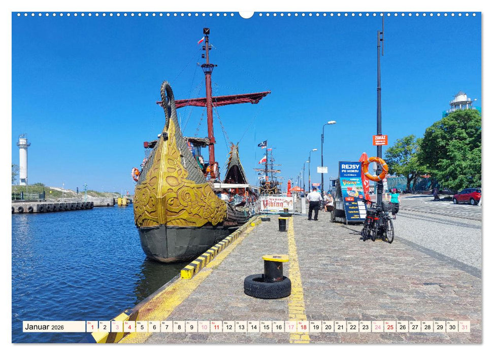 Die polnische Ostsee (CALVENDO Premium Wandkalender 2026)