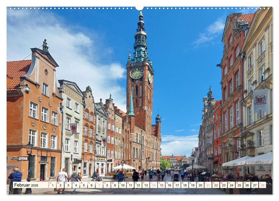 Zoppot und Danzig (CALVENDO Premium Wandkalender 2026)