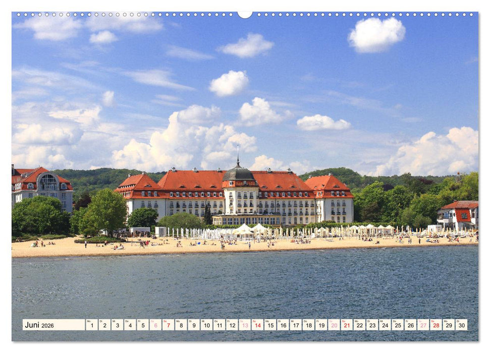 Zoppot und Danzig (CALVENDO Premium Wandkalender 2026)