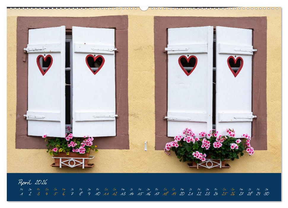 Fenster & Fassade (CALVENDO Premium Wandkalender 2026)
