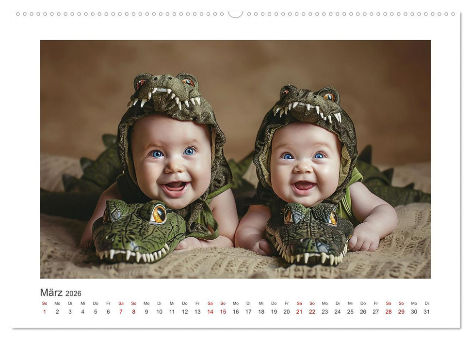 Unsere süßen Knirpse (CALVENDO Premium Wandkalender 2026)