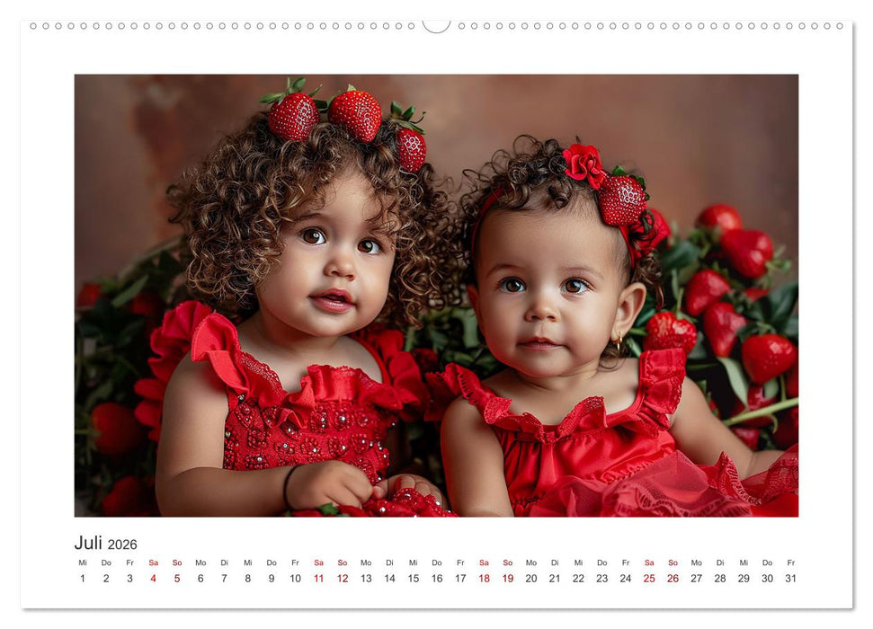 Unsere süßen Knirpse (CALVENDO Premium Wandkalender 2026)