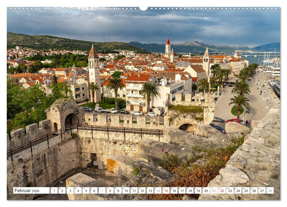 Kroatien - Welterbe Trogir (CALVENDO Premium Wandkalender 2026)