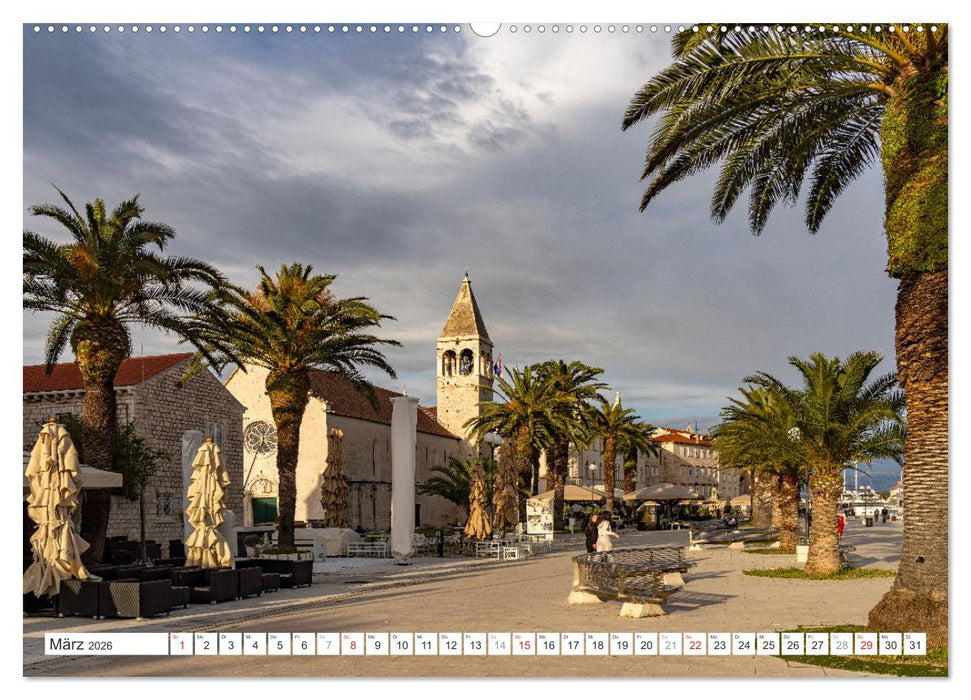Kroatien - Welterbe Trogir (CALVENDO Premium Wandkalender 2026)