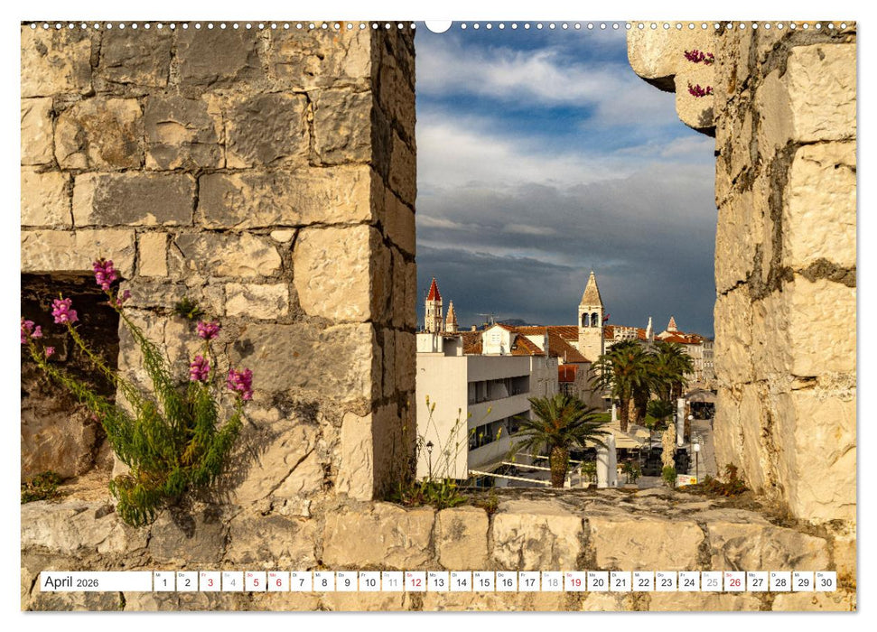 Kroatien - Welterbe Trogir (CALVENDO Premium Wandkalender 2026)