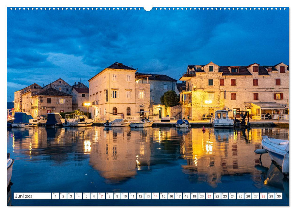 Kroatien - Welterbe Trogir (CALVENDO Premium Wandkalender 2026)