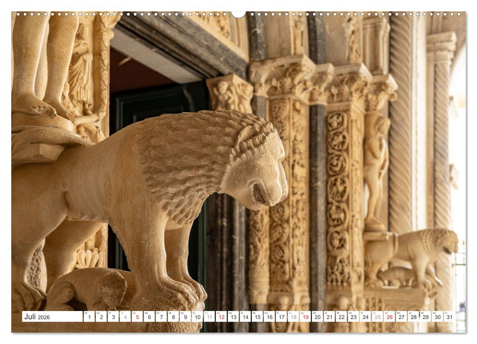 Kroatien - Welterbe Trogir (CALVENDO Premium Wandkalender 2026)