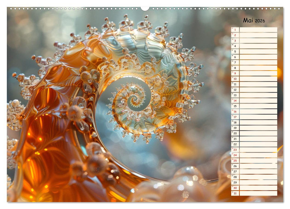 Elegante Wunderwelten (CALVENDO Premium Wandkalender 2026)