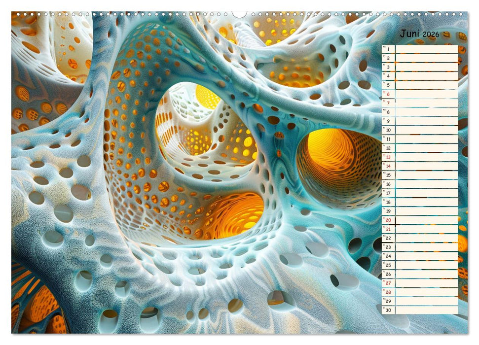 Elegante Wunderwelten (CALVENDO Premium Wandkalender 2026)