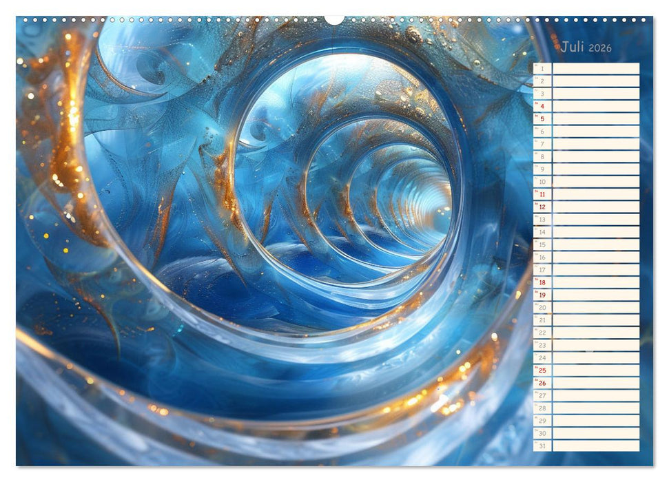 Elegante Wunderwelten (CALVENDO Premium Wandkalender 2026)