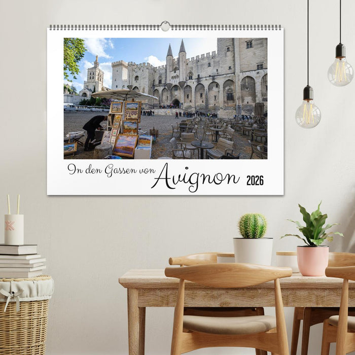 In den Gassen von Avignon (CALVENDO Wandkalender 2026)