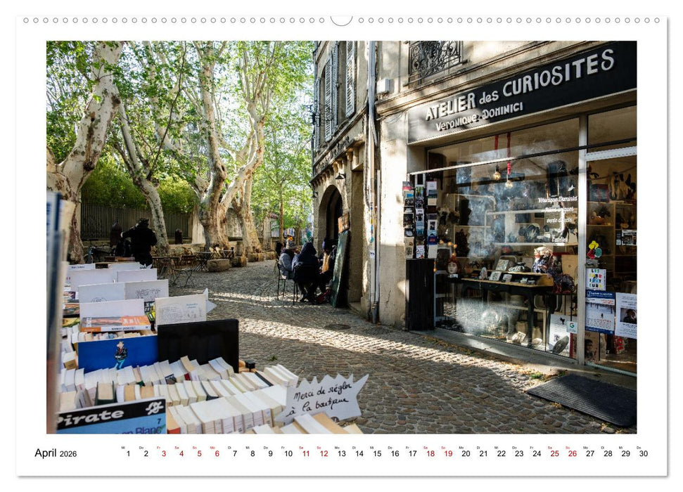 In den Gassen von Avignon (CALVENDO Wandkalender 2026)