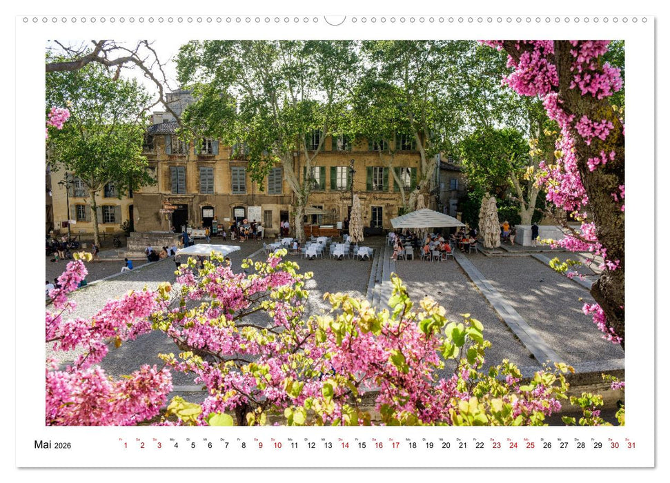In den Gassen von Avignon (CALVENDO Wandkalender 2026)