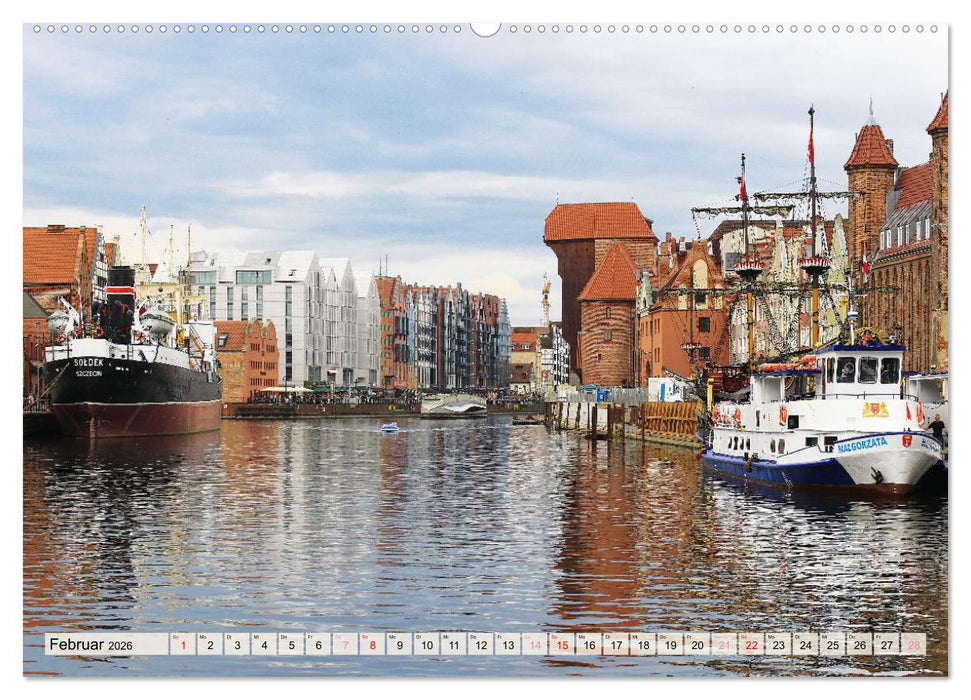 Danzig - Eine Perle Polens (CALVENDO Premium Wandkalender 2026)