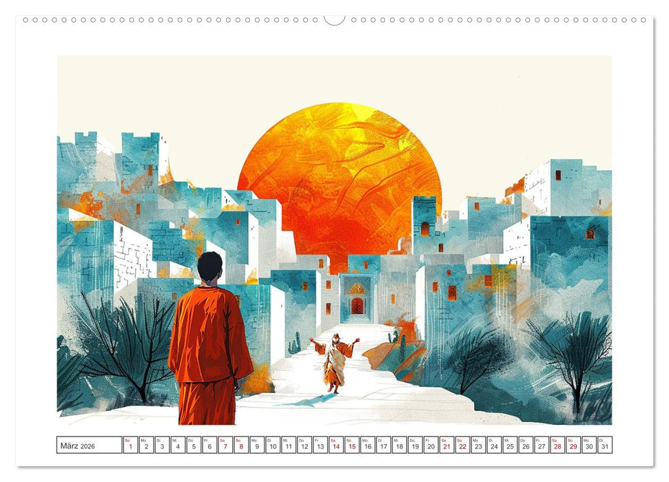 Fühle dich inspiriert und begleitet (CALVENDO Premium Wandkalender 2026)