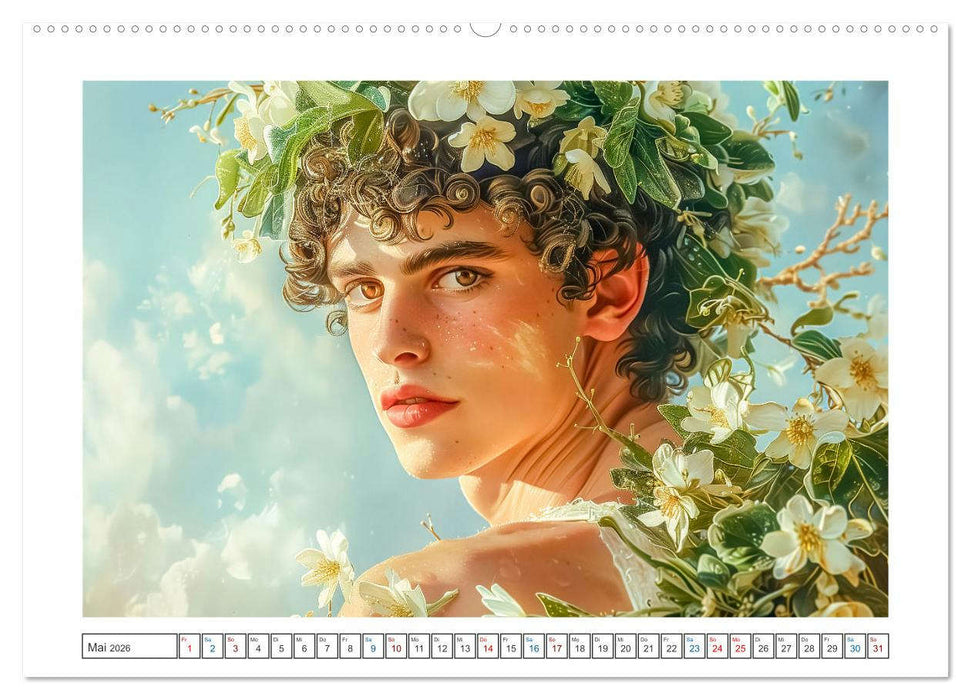Götter in Menschengestalt (CALVENDO Wandkalender 2026)