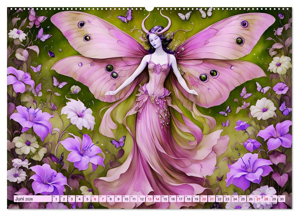 Flügel der Anmut (CALVENDO Premium Wandkalender 2026)