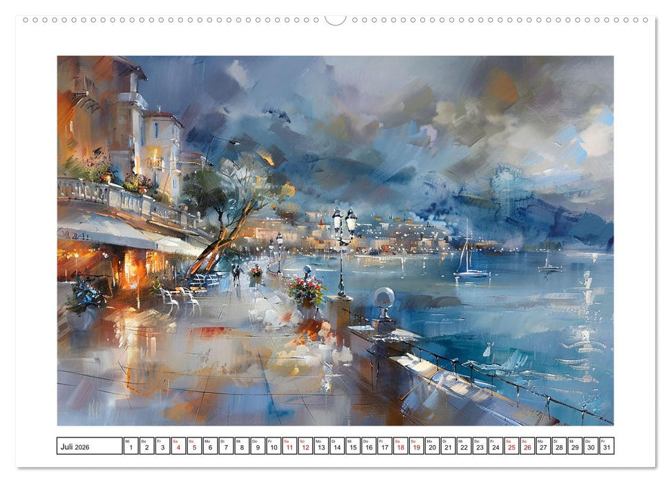 Toskana bis Provence (CALVENDO Premium Wandkalender 2026)