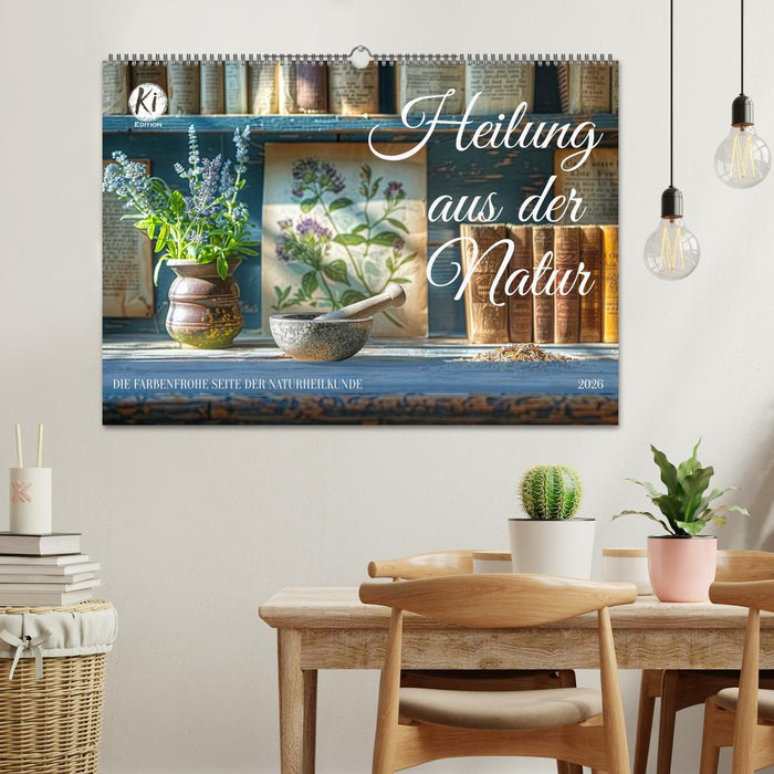 Heilung aus der Natur (CALVENDO Wandkalender 2026)