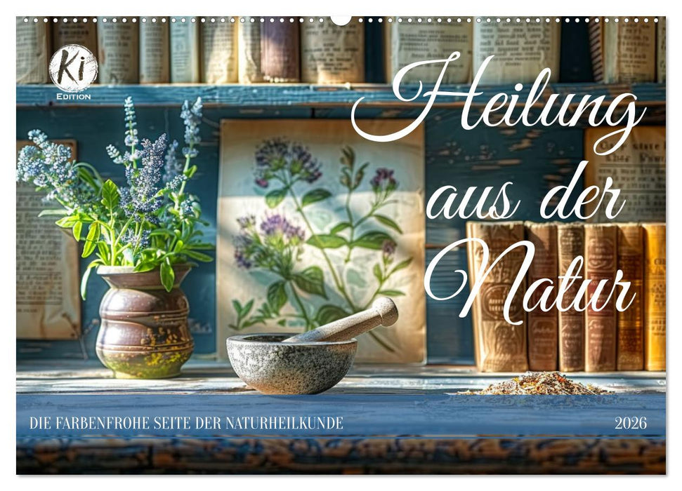 Heilung aus der Natur (CALVENDO Wandkalender 2026)