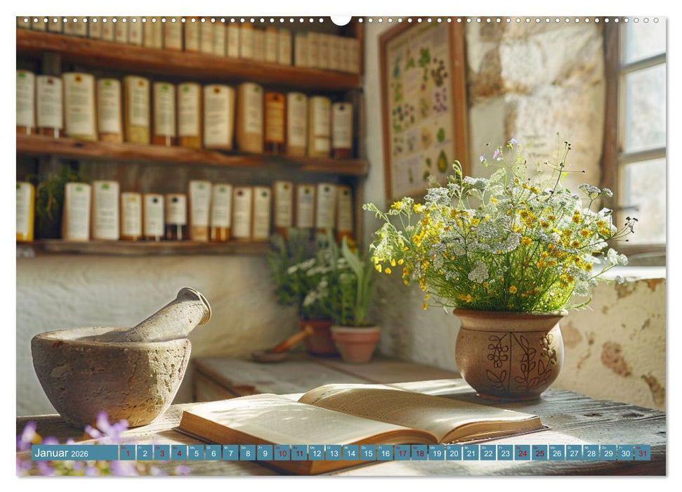 Heilung aus der Natur (CALVENDO Wandkalender 2026)