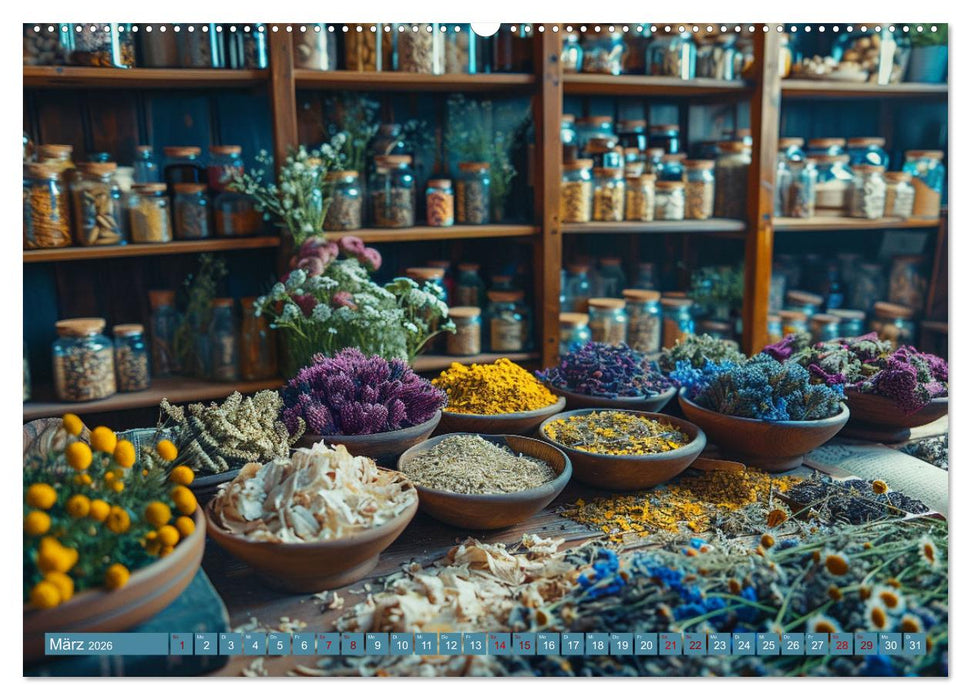 Heilung aus der Natur (CALVENDO Wandkalender 2026)