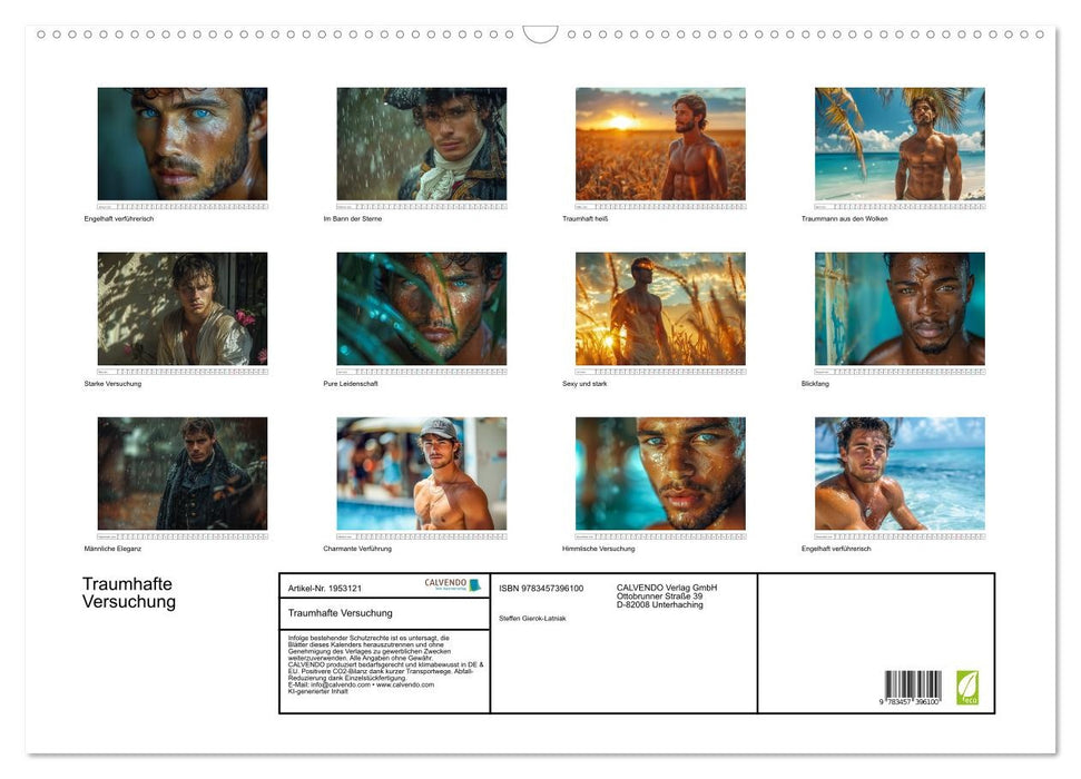 Traumhafte Versuchung (CALVENDO Wandkalender 2026)