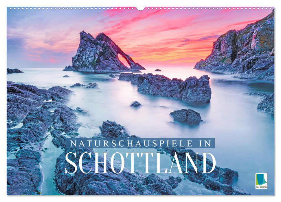 Naturschauspiele in Schottland (CALVENDO Wandkalender 2026)