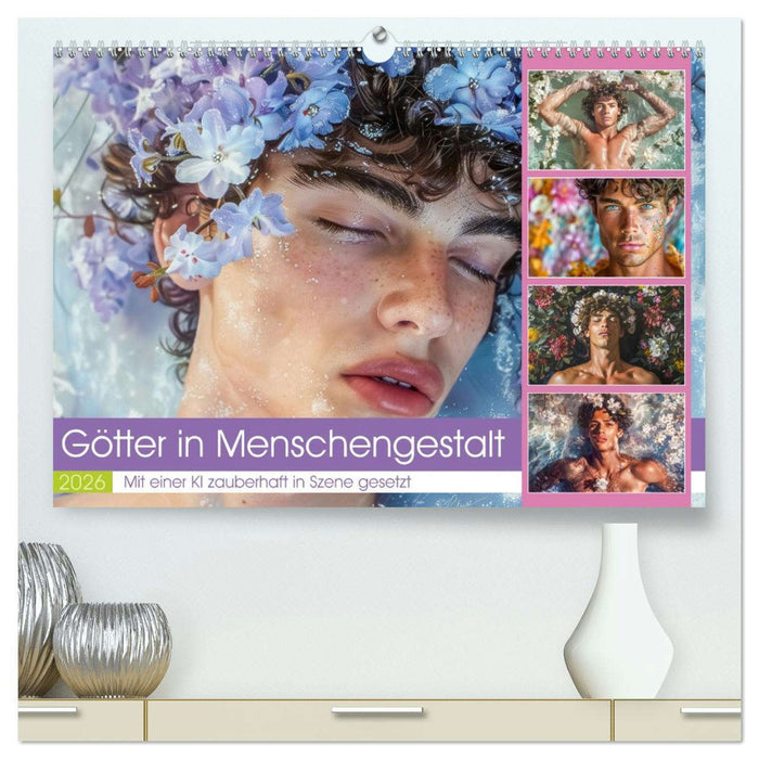 Götter in Menschengestalt (CALVENDO Premium Wandkalender 2026)