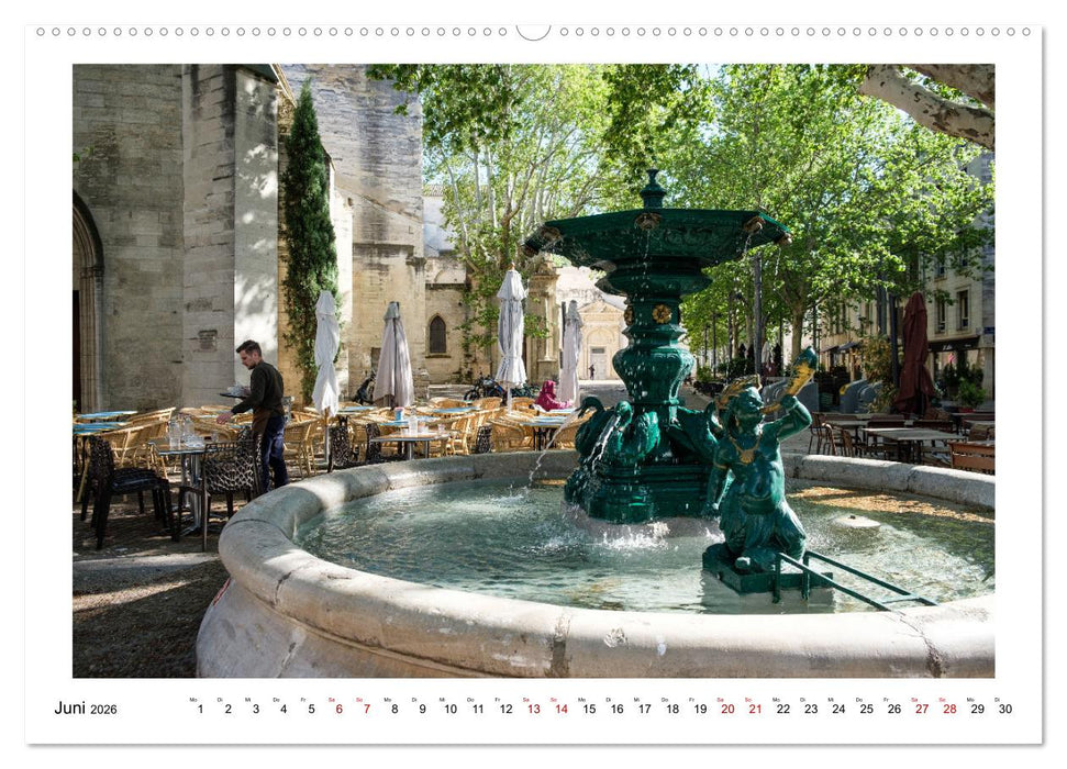In den Gassen von Avignon (CALVENDO Premium Wandkalender 2026)