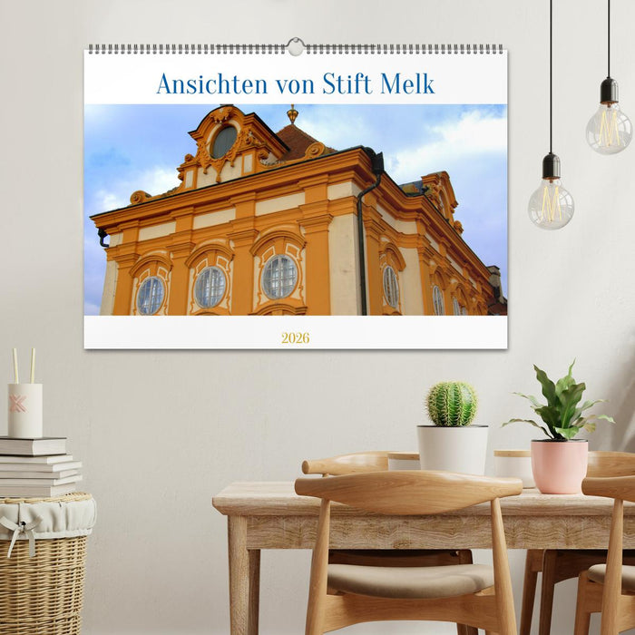 Ansichten vom Stift in Melk (CALVENDO Wandkalender 2026)